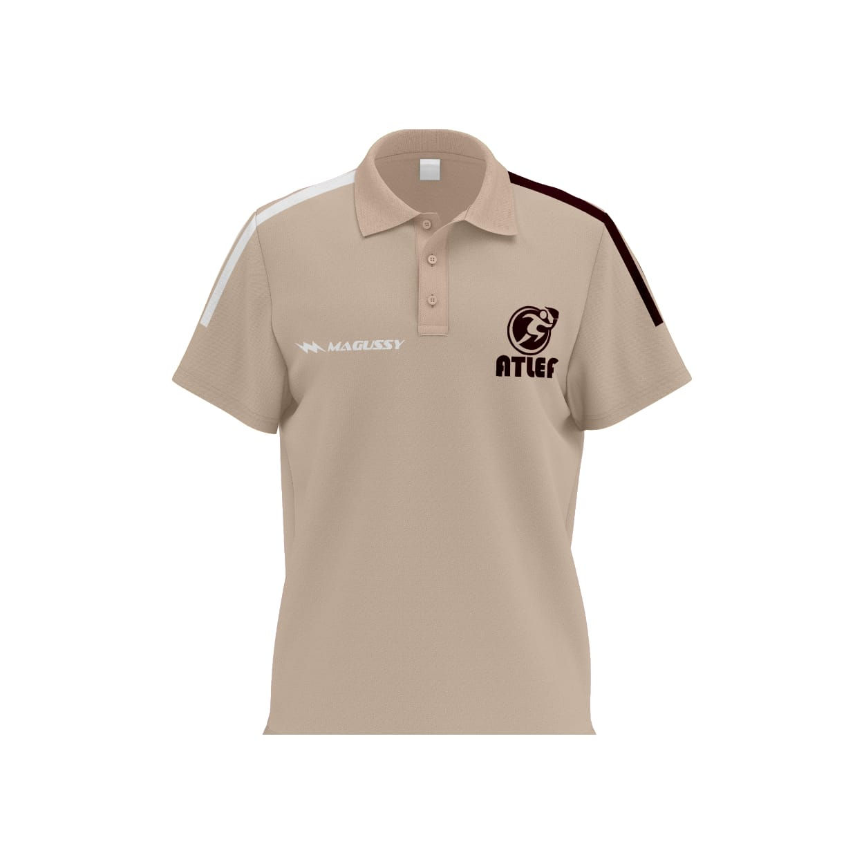 Camisa polo bege
