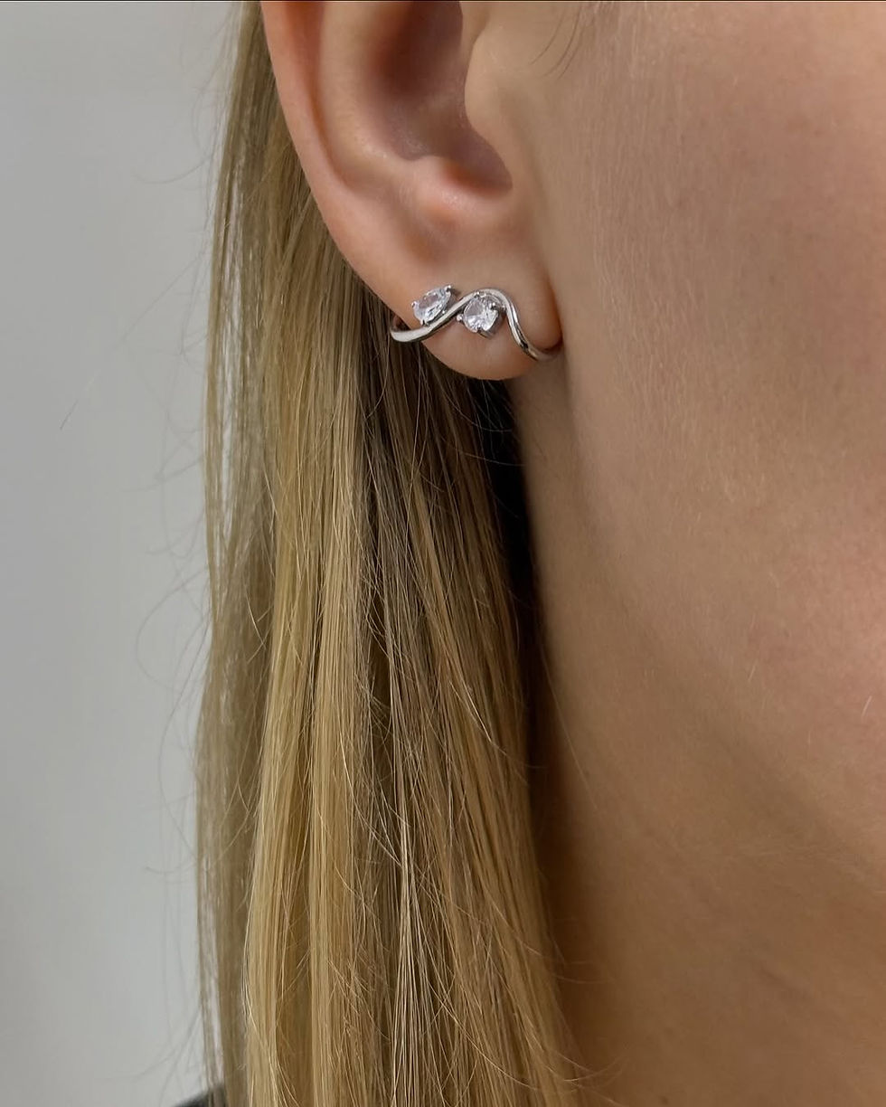 Thumbnail: Silver earrings 