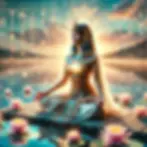 DALL·E 2025-08-07 03.38.28 - A mystical image of an Egyptian priestess meditating by a tra