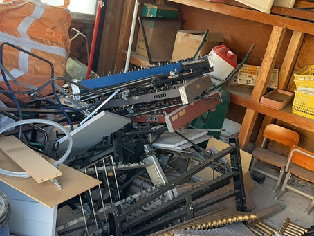 常陸太田市にて学校の不用品回収をしました