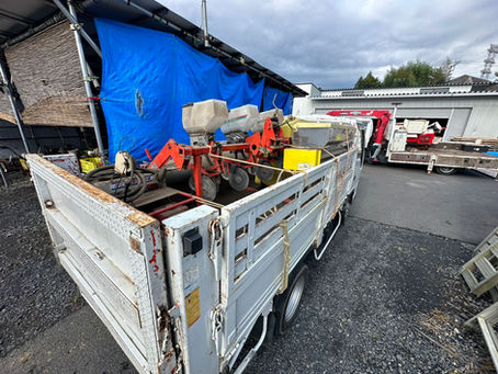 常陸太田市にてS様の不用品の回収をしました