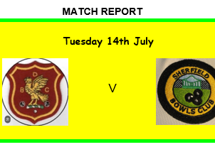 SE Bowls Match report 14-07-26