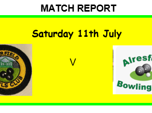SE Bowls Match Report 11-07-26