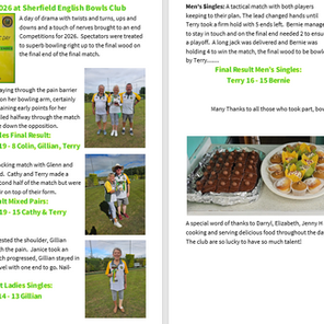 Finals Day 2026 at SE Bowls Club
