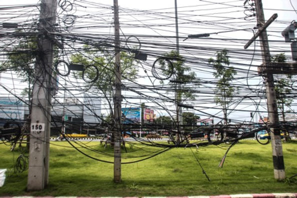 Pattaya's Cabling Nightmare