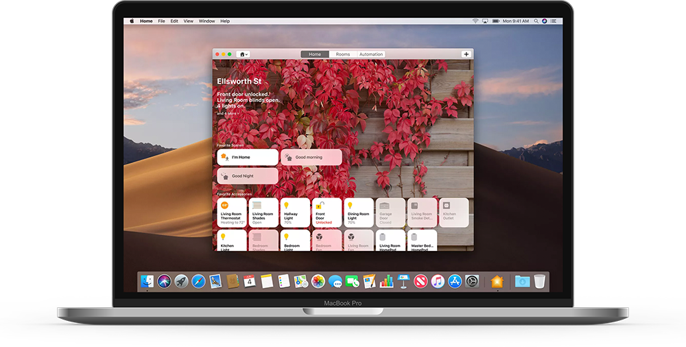 La app Home para macOS Mojave utiliza esta tecnología.