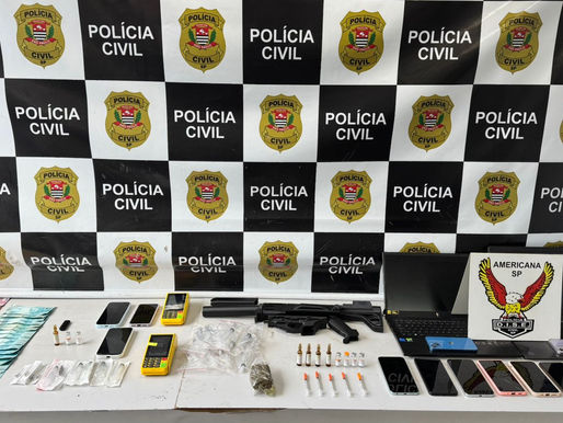 Americana: Polícia Civil prende homem com réplica de fuzil feita em impressora 3D