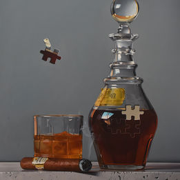 WHISKEY PAINTING