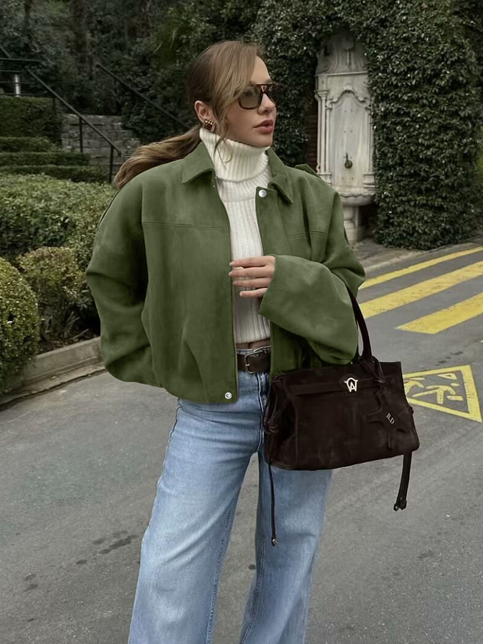 Thumbnail: Sorellane Women's Oversized Zip-Up Cargo Jacket