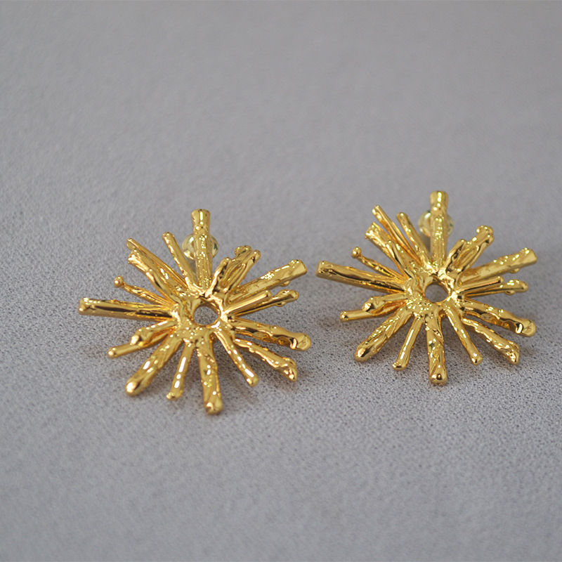 Thumbnail: Gold Fireworks Earrings