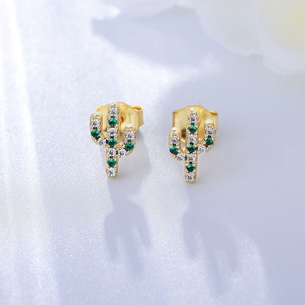 Pendientes de Cactus