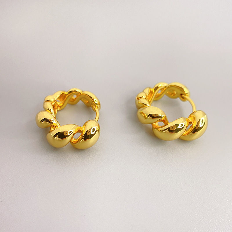 Miniatura: Pendientes de Doble Giro