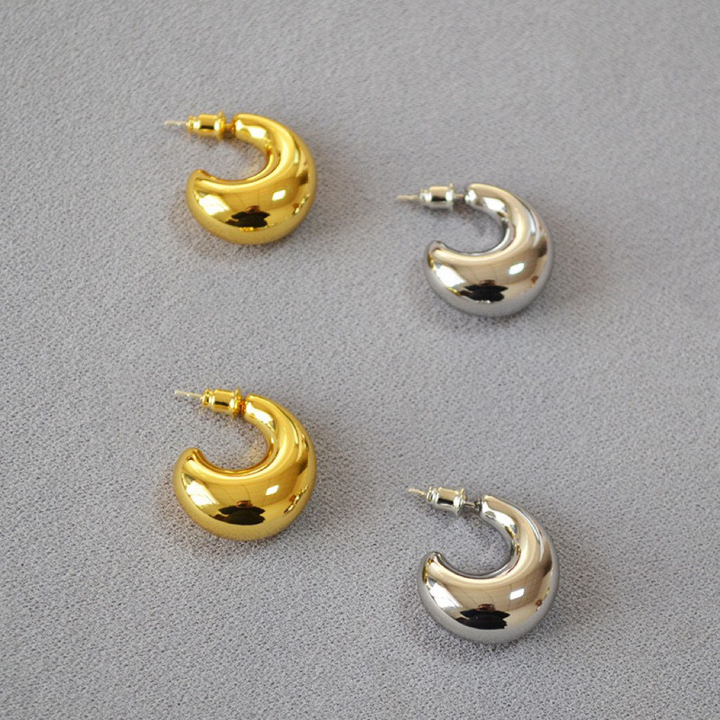 Gold & Silver Earrings