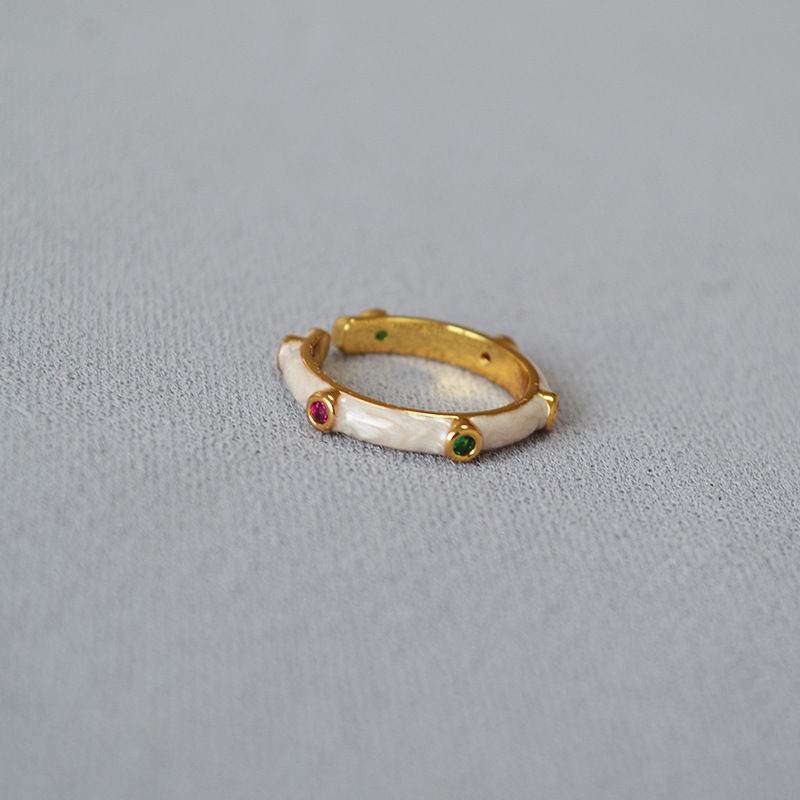 Miniatura: Anillos Esmaltados Chun-Ja