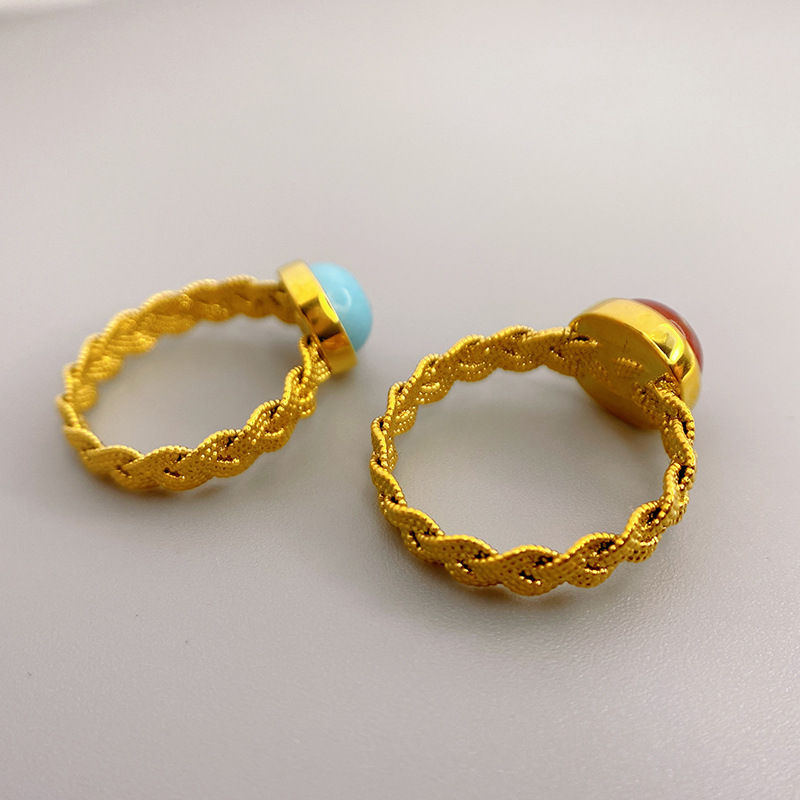 Miniatura: Anillo Azul turquesa