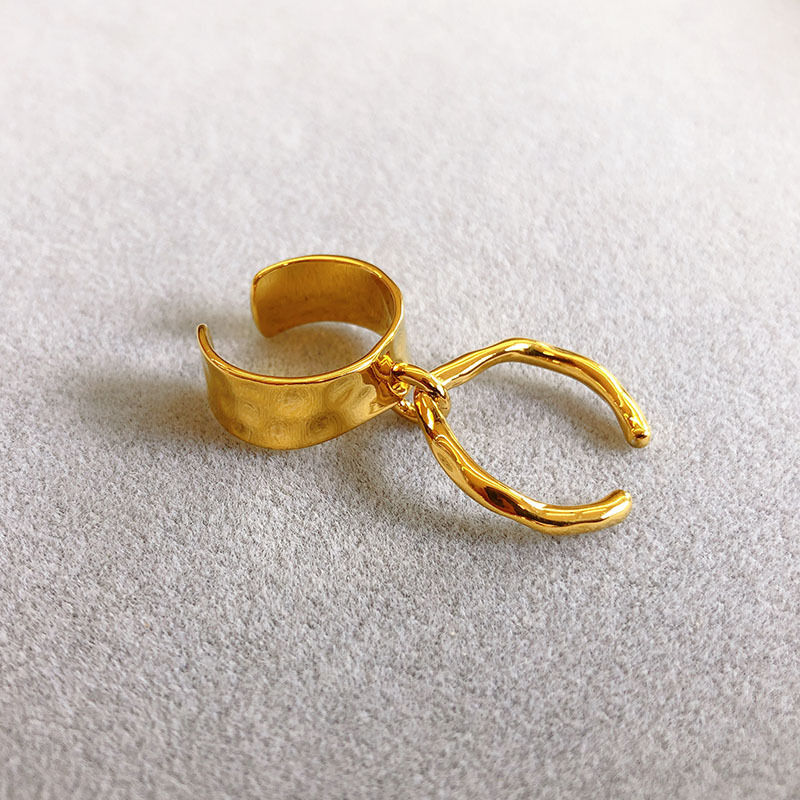 Miniatura: Anillo Dorado Dual