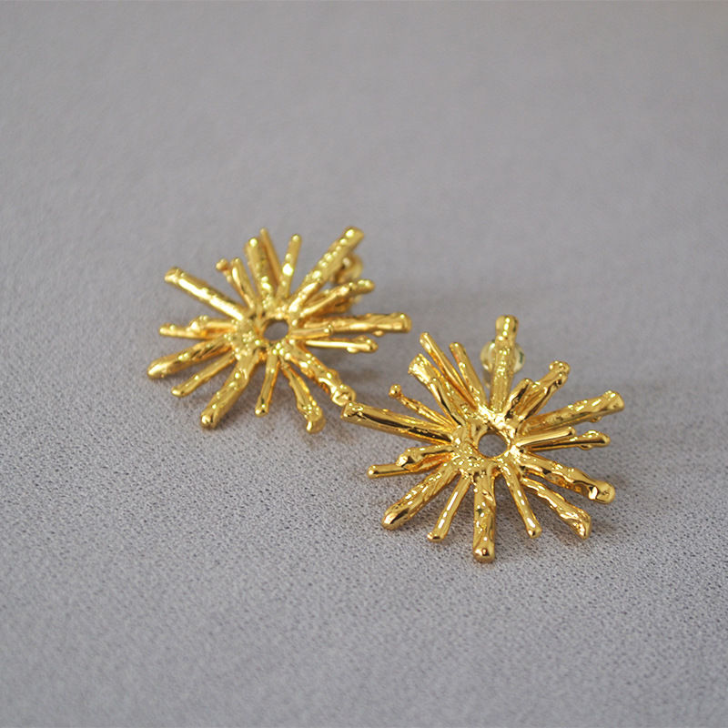 Thumbnail: Gold Fireworks Earrings