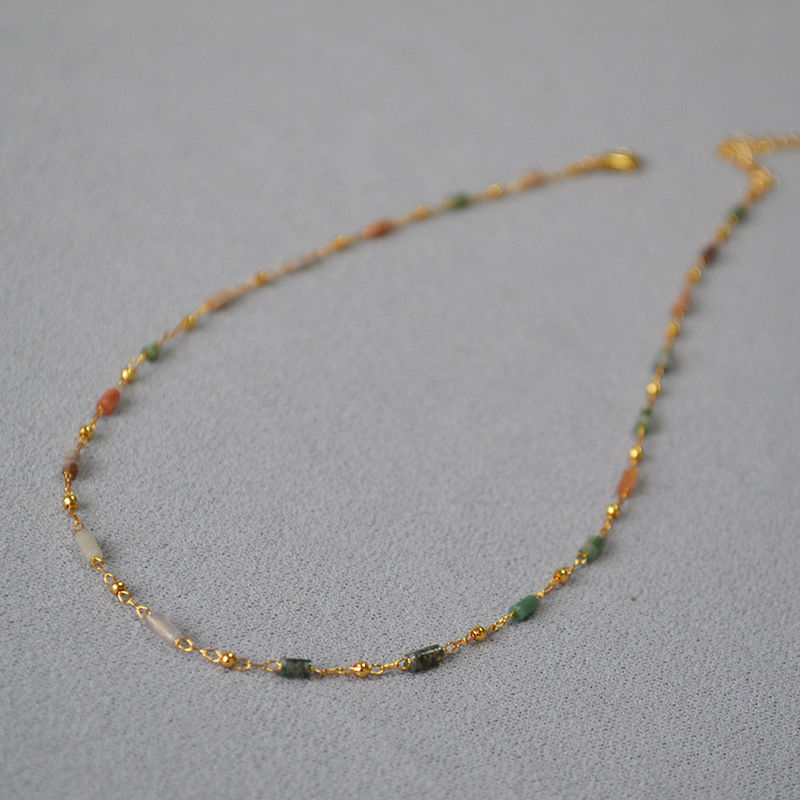 Miniatura: Collar Piedras Coloridas