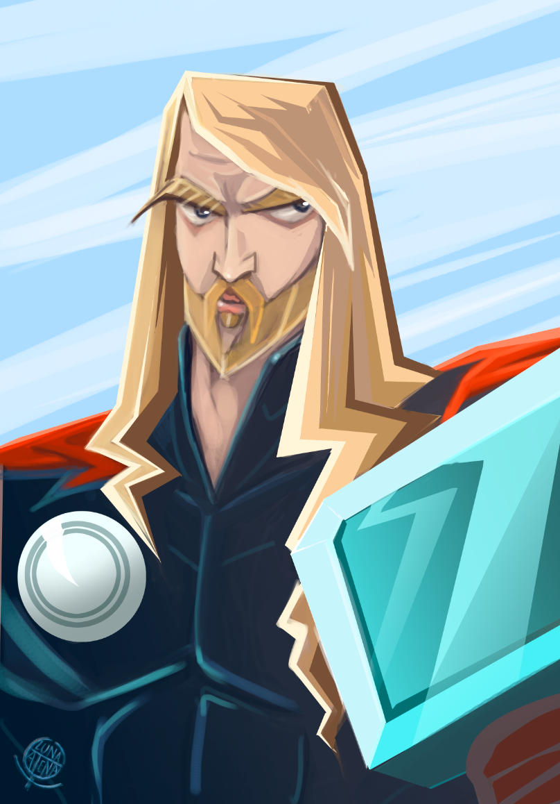 Cartoon style - Marvel fan art