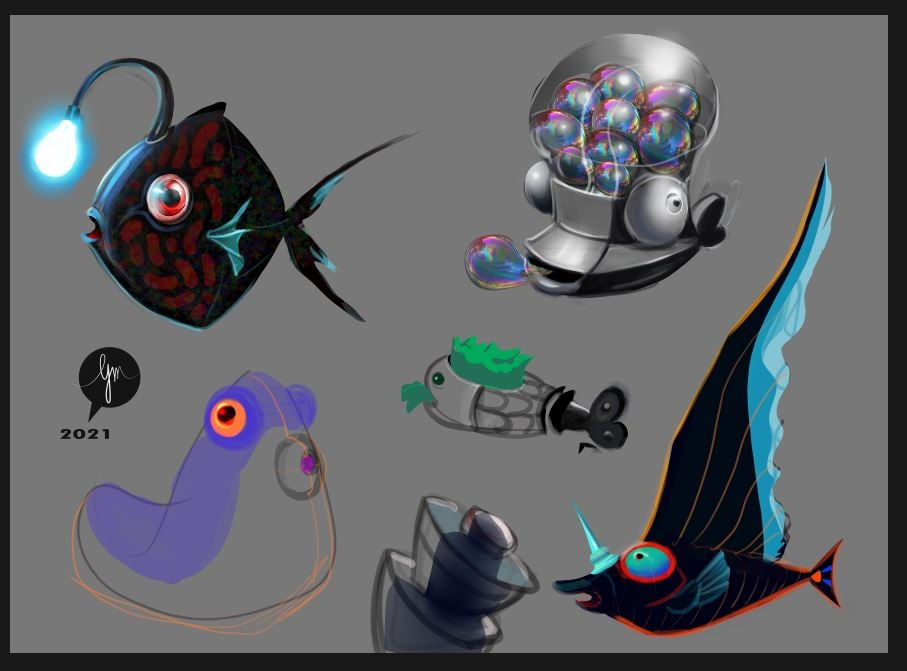 Funny Fish concept
