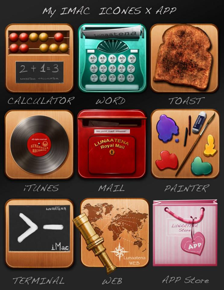 Mac app icons
