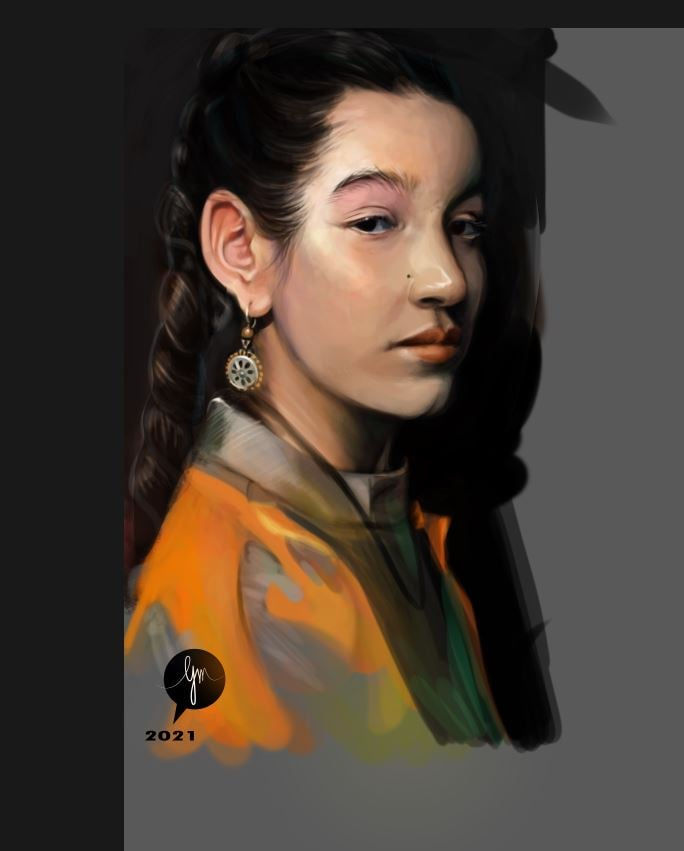 Work in progress Digital portrait