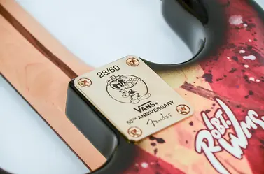Numbered 1 of 50 Made Fender Stratocaster designed by Nate Iott for Vans 50th Anniversary x Robert Williams