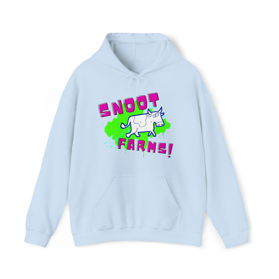 Thumbnail: Retro Cow Unisex Hoodie