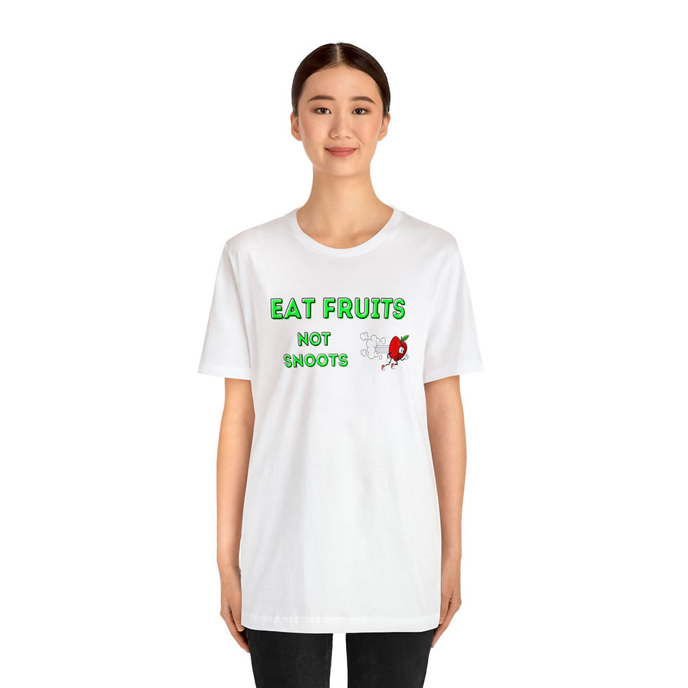 Thumbnail: Fruits Not Snoots (Apple) Unisex Jersey Tee
