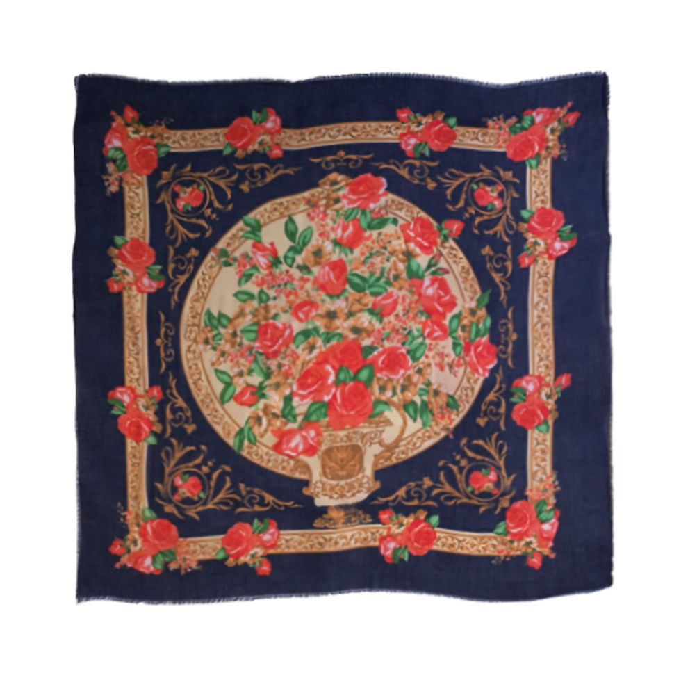 Echarpe Brasão em flores Scarf Brasil