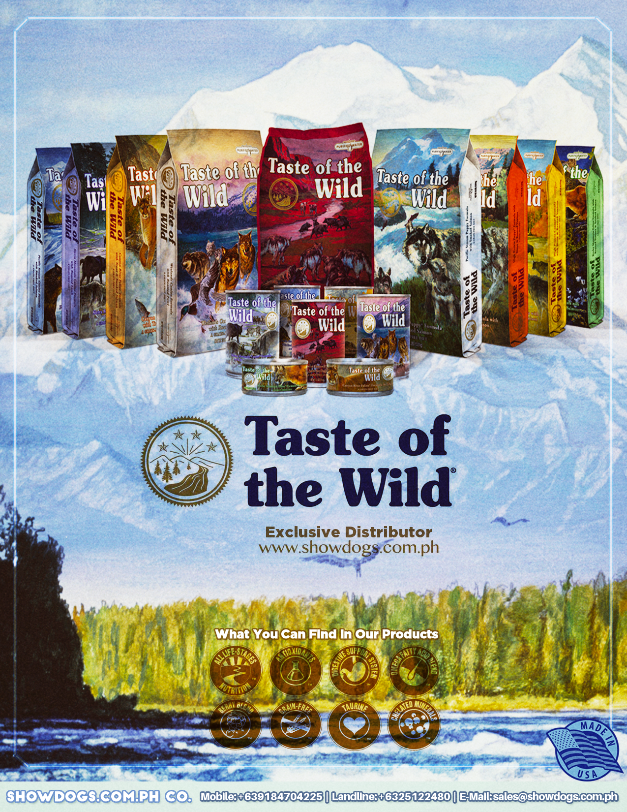 taste of the wild distributor