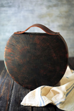 Blackened Serving & Leather