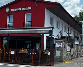 Penzion Drink Club a restaurace Parťákova Hasičárna.