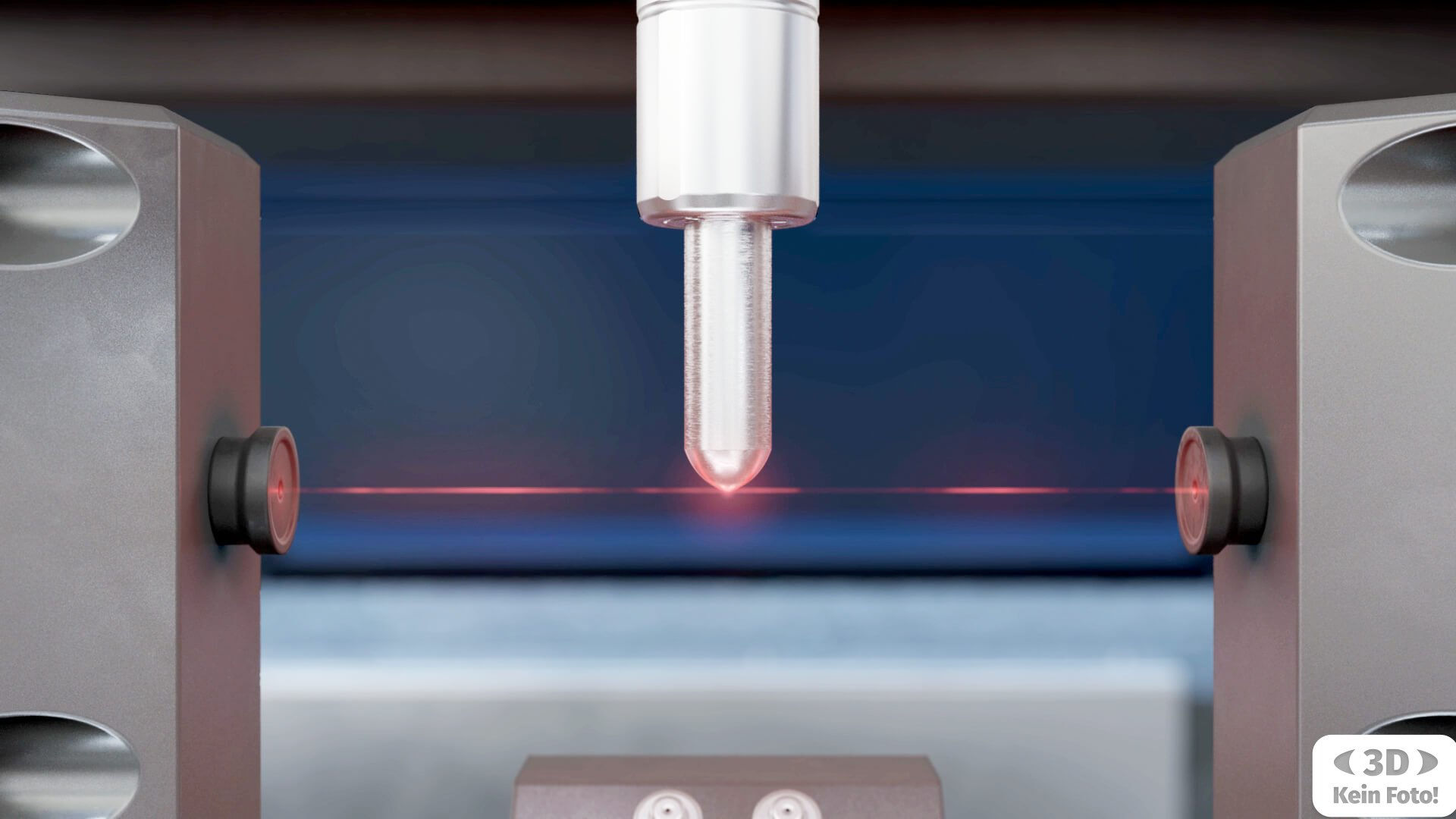 3D Produktfilm Laser-Justierung