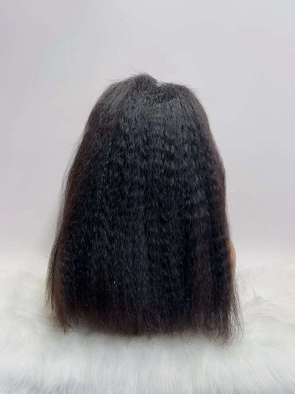 Thumbnail: Sexy Kinky Curly Black 13x4 Lace Frontal Human Hair Wigs 200% density Lace Wig