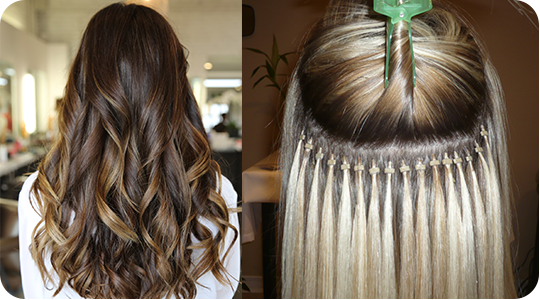 Hair extension making