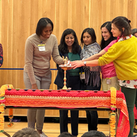 School assembly for Diwali