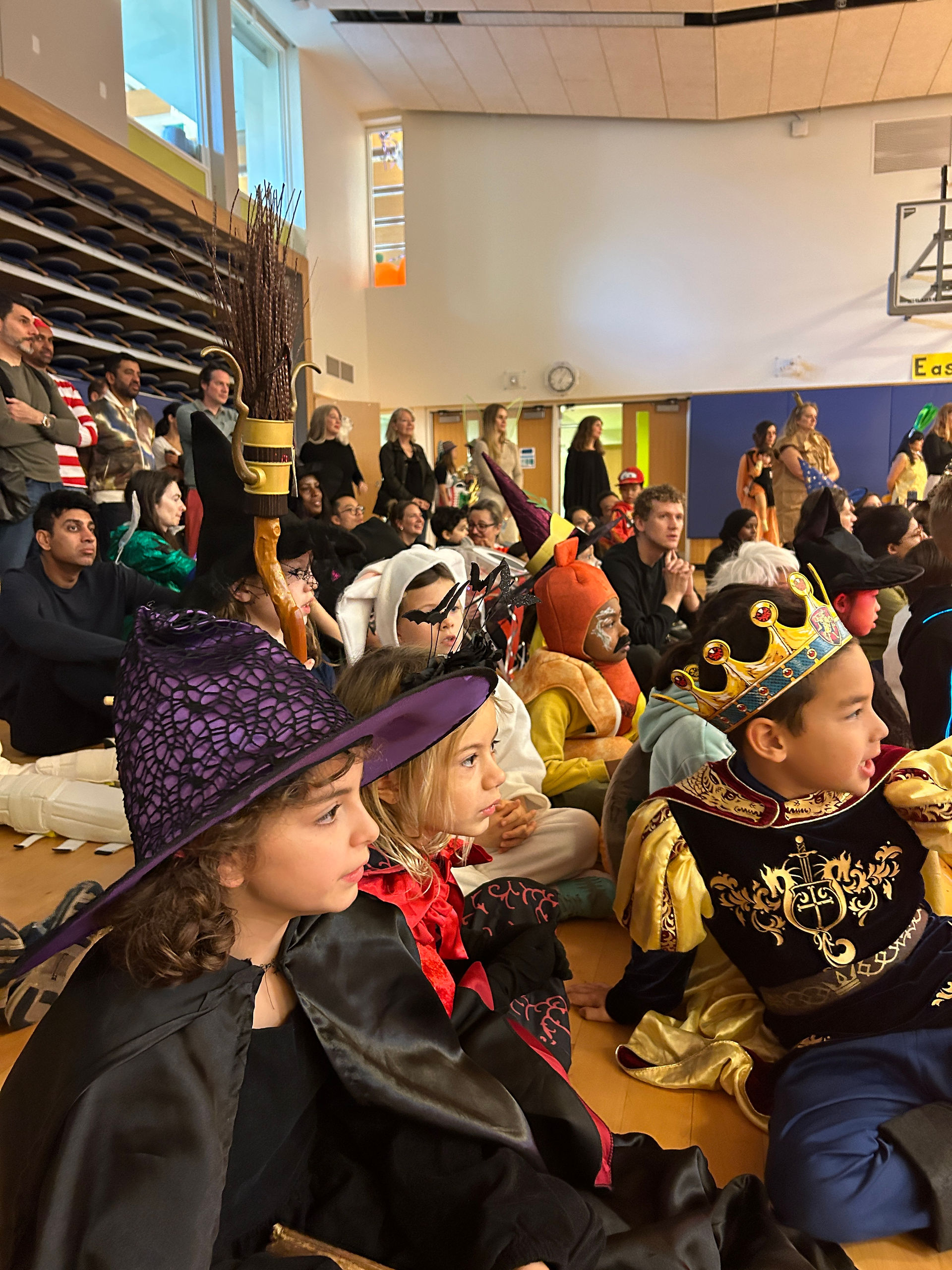 kids in halloween costumes