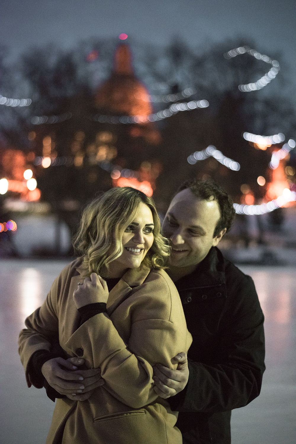 Bare Light Studio-Alberta Legislature grounds engagement session