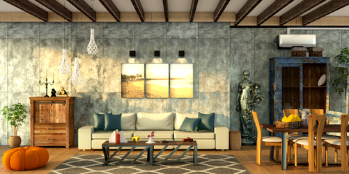 House Interior Realistic 