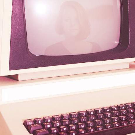 The Face in the Monitor