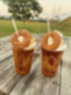 food and drinks at Hubb's Farm, Clinton NC