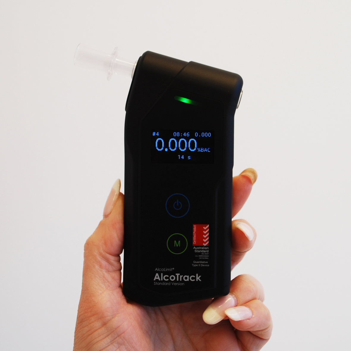 AlcoTrack Breathalyser AlcoLimit Breathalysers Australia