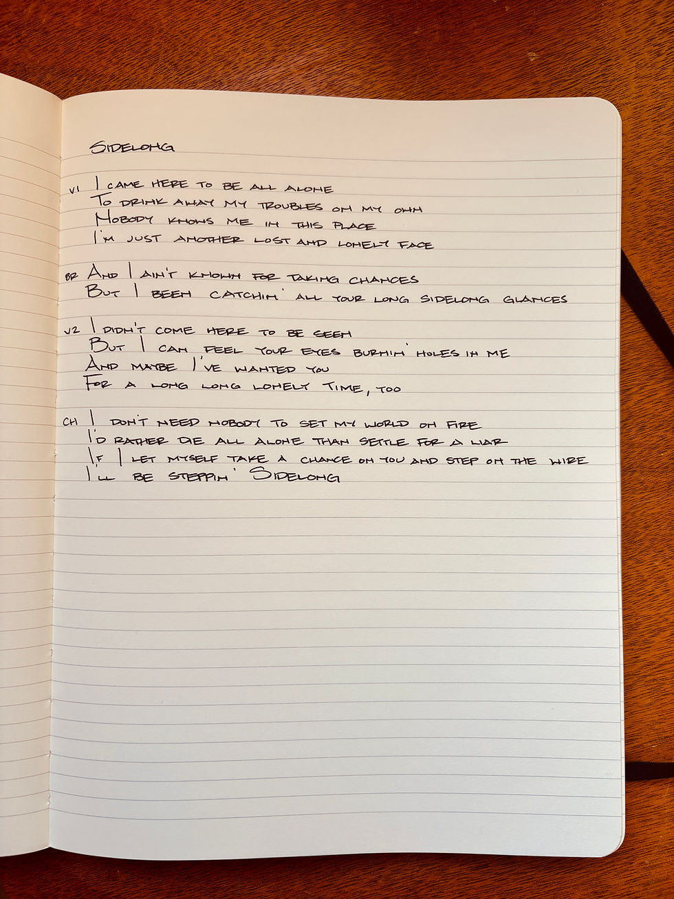Handwritten Lyrics | Choose Your Song