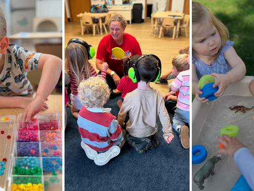 children at an early education center