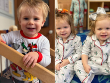 kids getting ready for bedtime