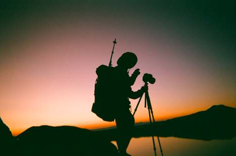 Waking up at 3:30 AM and hiking 10 miles to watch the sunrise over Crater Lake with Nest. Worth it.