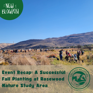 Event Recap: A Successful Fall Planting at Rosewood Nature Study Area