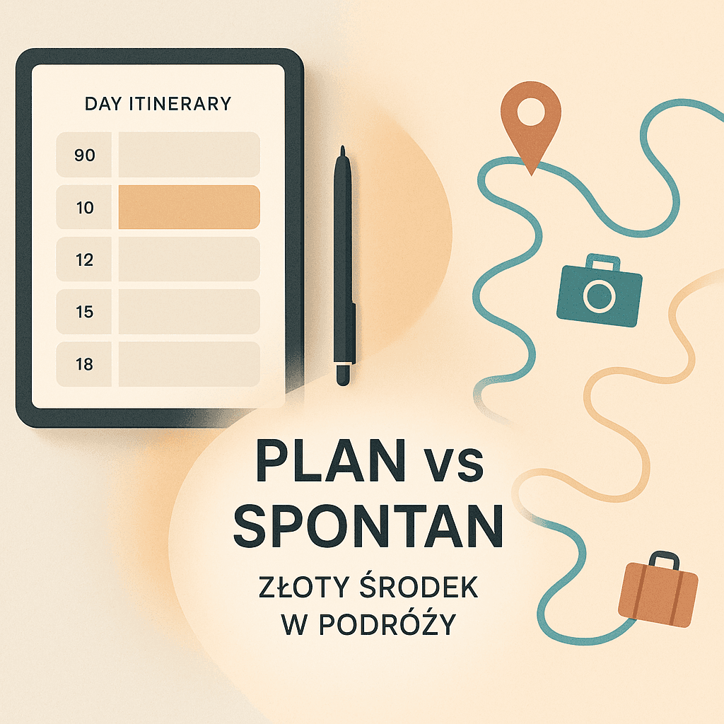 Plan dnia vs spontaniczność: złoty środek w podróży