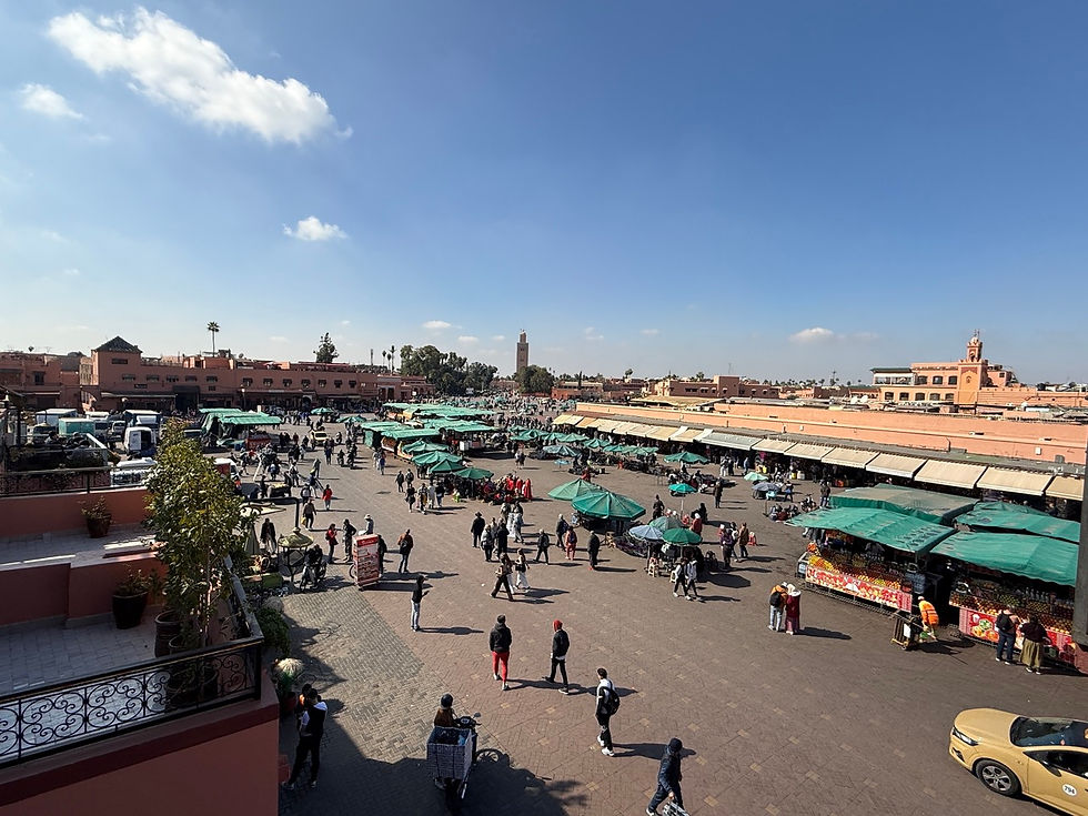 Plac Jemaa El Fna w Marakeszu